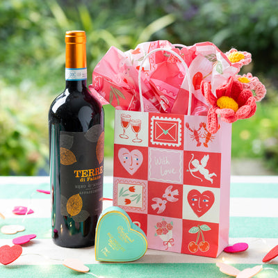 Love Icons Tissue Paper - 4 Sheets | Valentines Decor |