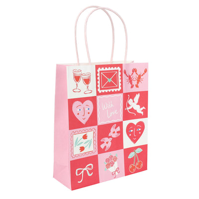 Love Icons Paper Gift Bags | Heart Decor |