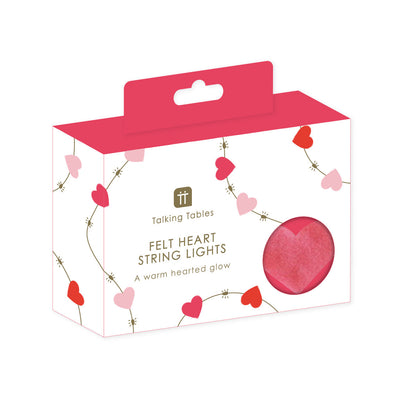 Heart Felt String Lights - 2m