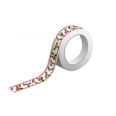 Botanical Holly Paper Tape - 20m