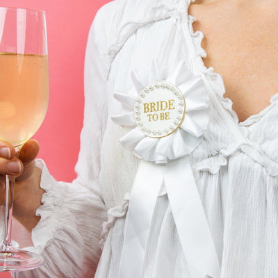'Bride to Be' Pearl Rosette