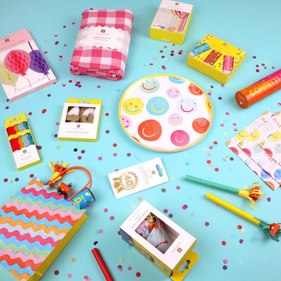 Happy Face Birthday Paper Napkins - 20 Pack