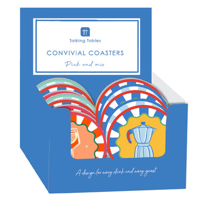 4 Drink Icons Coasters - POS Unit