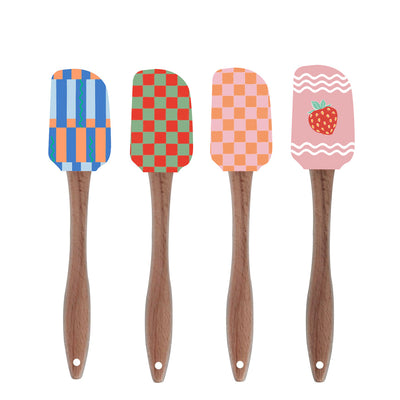 8 Design Food Silicone Kitchen Utensils - 16 Pack