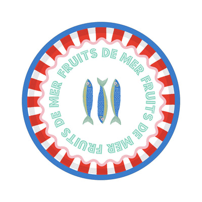 Fish Tin Tray - 30cm