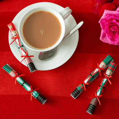 Nutcracker Christmas Saucer Crackers - 10 Pack Display | Christmas Decor |