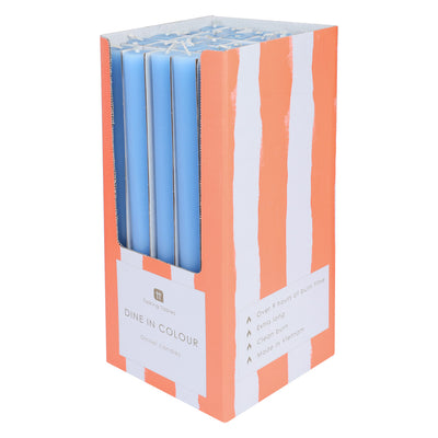 Blue Taper Dinner Candles - POS Unit