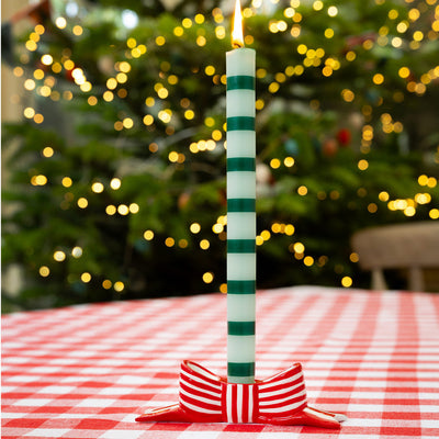 Bow Ceramic Candle Holder