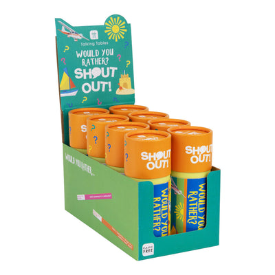 Would You Rather Shout Out Game - 8 Pack Display | Kids Games |