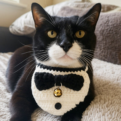 Calamity Coco Dog / Cat Crochet Tux Dress Up