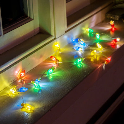 Retro Pop Bulb LED String Lights - 2m