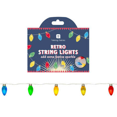Retro Pop Bulb LED String Lights - 2m