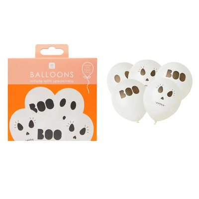 Halloween Printed Balloons - 5 Pack