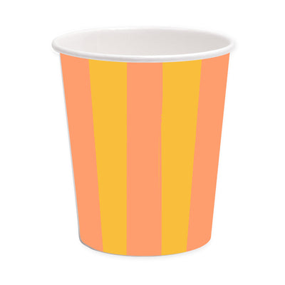 Sun Paper Cups - 10 Pack | Summer Tableware |