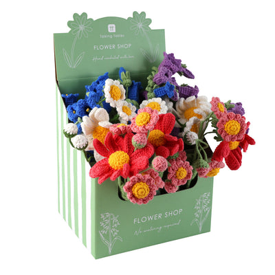 Seasonal Crochet Sprigs Set - Display | Valentines Decor |