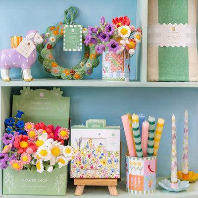 Bellflower Crochet Sprigs - 18cm - 2 Pack | Summer Decor |