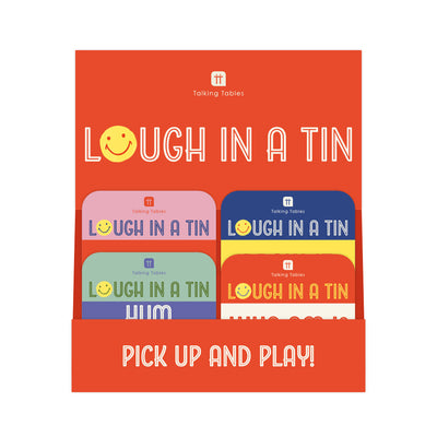 Laugh in a Tin - 4 Games POS Unit