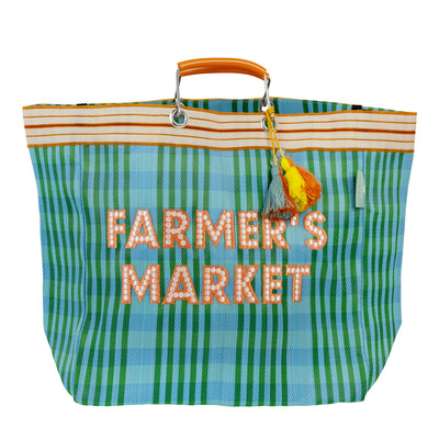Recycled Plastic "Farmer's Market" Tote Bag | Summer Gifts |