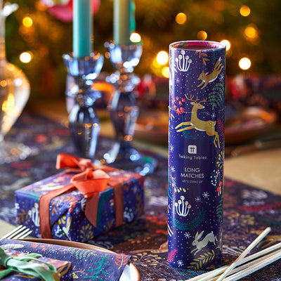 Twilight Dark Blue Tube of Matches | Festive Matches |