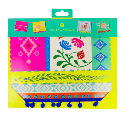 Boho Mexican Paper Garland (4m)
