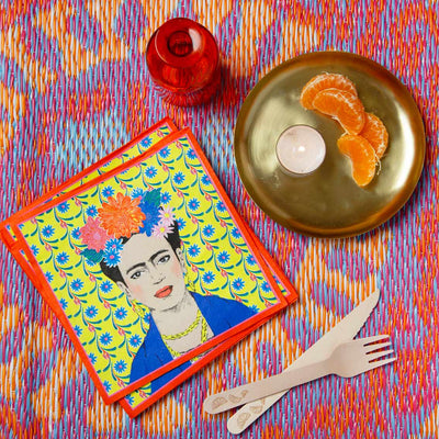 Boho Frida Kahlo Napkins