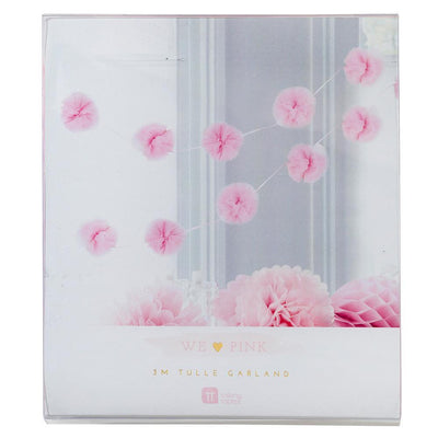 Image - We Heart Pink Tulle Garland