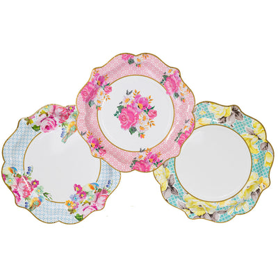 Truly Scrumptious Plates, 12 Pack