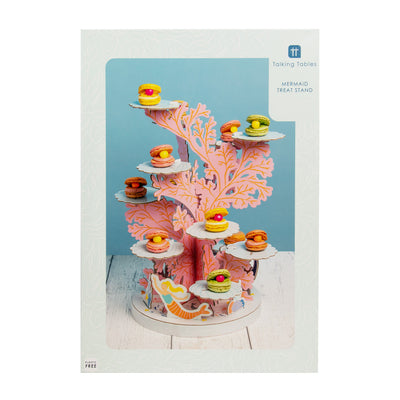 Make Waves Mermaids and Coral Reef Cake Stand