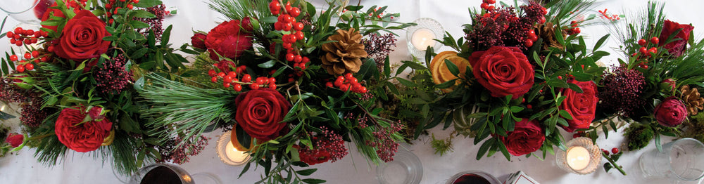 Botanical Holly Christmas Decorations