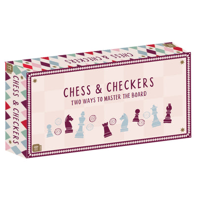 Chess & Checkers Set | Classic Games |