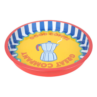 Coffee Tin Tray - 30cm | Homeware |