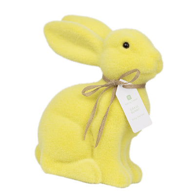 Spring Bunny Yellow Table Decoration - 23.5cm