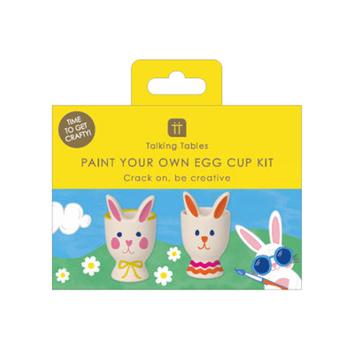 Paint Your Own Ceramic Egg Cups - 2 Pack | Easter Craft |