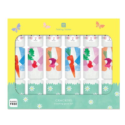 Spring Bunny Easter Crackers - 6 Pack