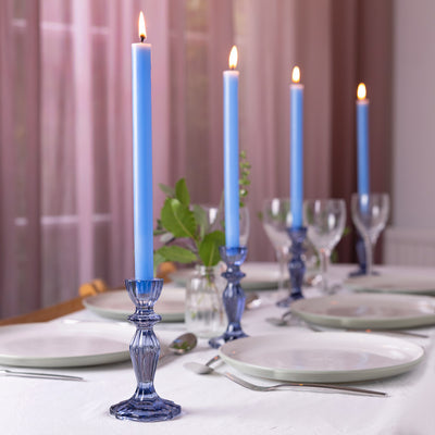 Blue Taper Dinner Candles - POS Unit