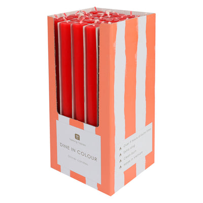 Red Taper Dinner Candles - POS Unit