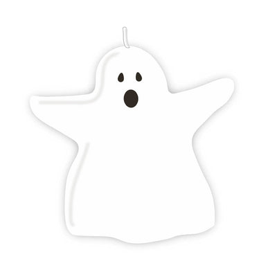 Halloween White Ghost Shaped Candle