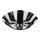 Black White Stripe Scalloped Candle Holder | Festive Candle Holder |