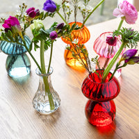 Green Mushroom Glass Candle Holder & Vase