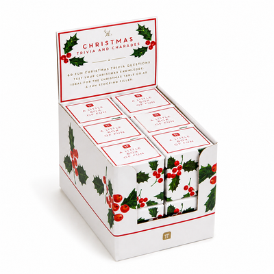 Botanical Christmas Trivia And Charades