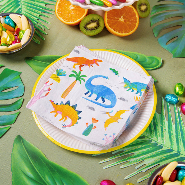 Talking Tables Party Dinosaur Napkins – Talking Tables EU Trade