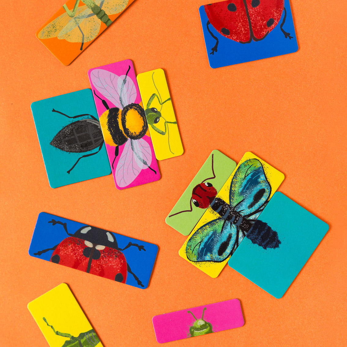 Easy Peasy Family Fun, Bug Mash Up Game