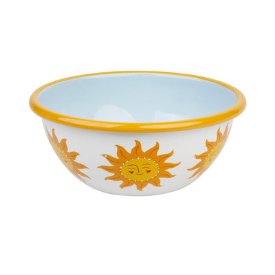 Sun Enamel Bowl - 12cm | Summer Kitchenware |