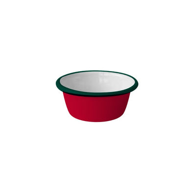 Bon Noel Enamel Red Dip Dish - 8cm