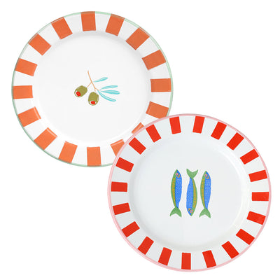 Bon Appetit Enamel Plates Starter Set - 20cm