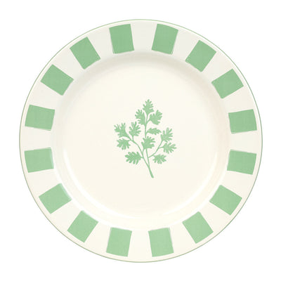 Parsley Enamel Plate - 26cm | Summer Dinner Plates |