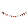 Folklore Merry Christmas Felt Bunting - 2m