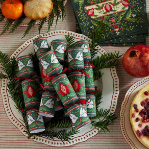 Folklore Christmas Paper Napkins - 20 Pack