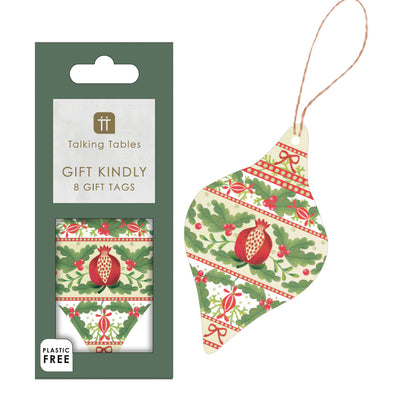 Folklore Christmas Gift Tags - 8 Pack