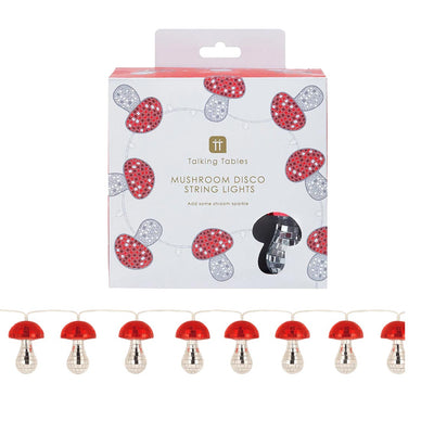 Forest Mushroom LED Disco String Lights - 1.6m